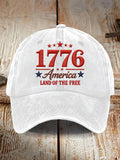250Th Anniversary Washed Cotton Duckbill Cap For Both Men And Women