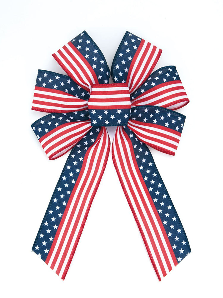 Independence Day Art Deco Bow