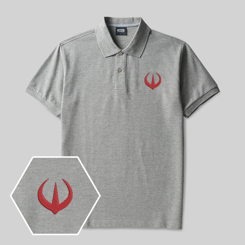 Andor logo Geek Embroidered Polo Shirt