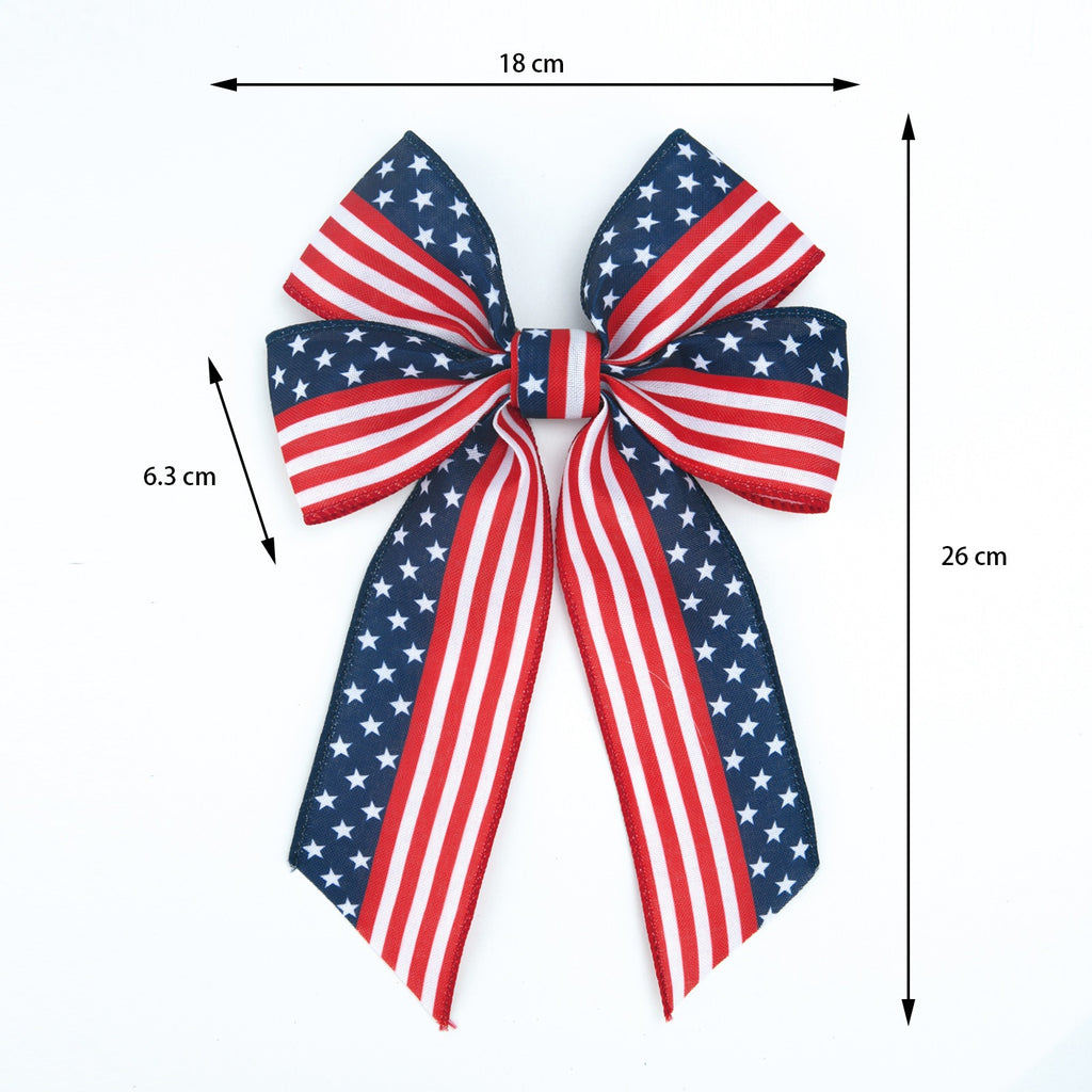 Independence Day Art Deco Bow