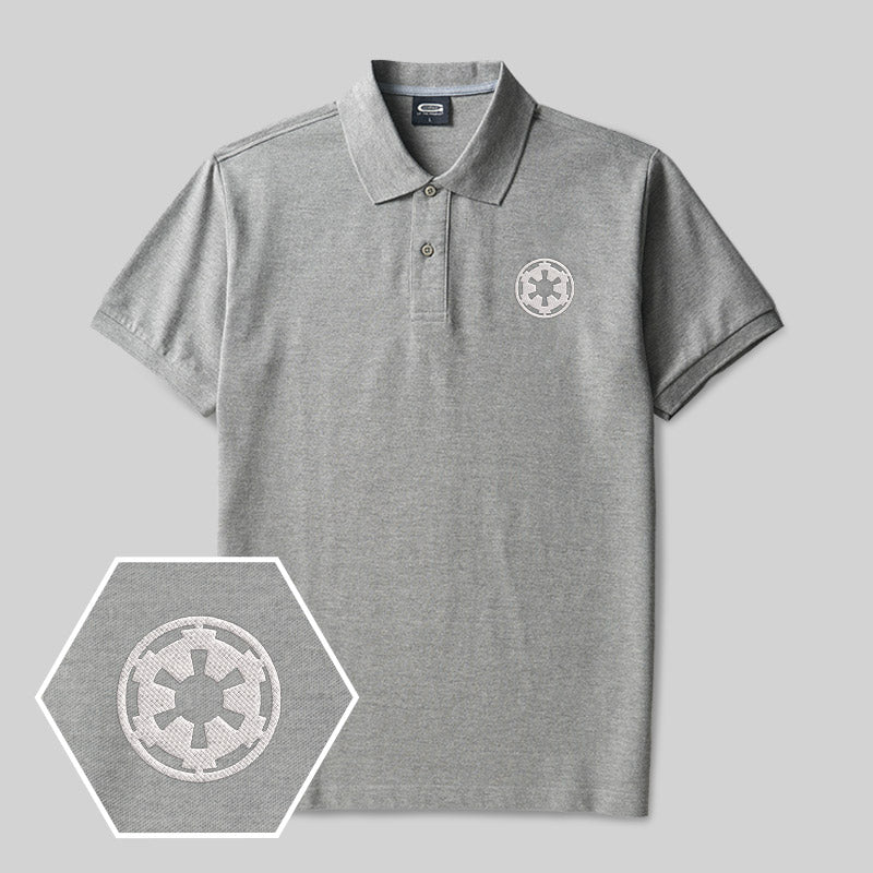 Wheel Smart Controller Geek Embroidered Polo Shirt