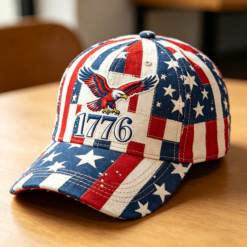 Unisex US 250th Anniversary Print Casual Baseball Cap