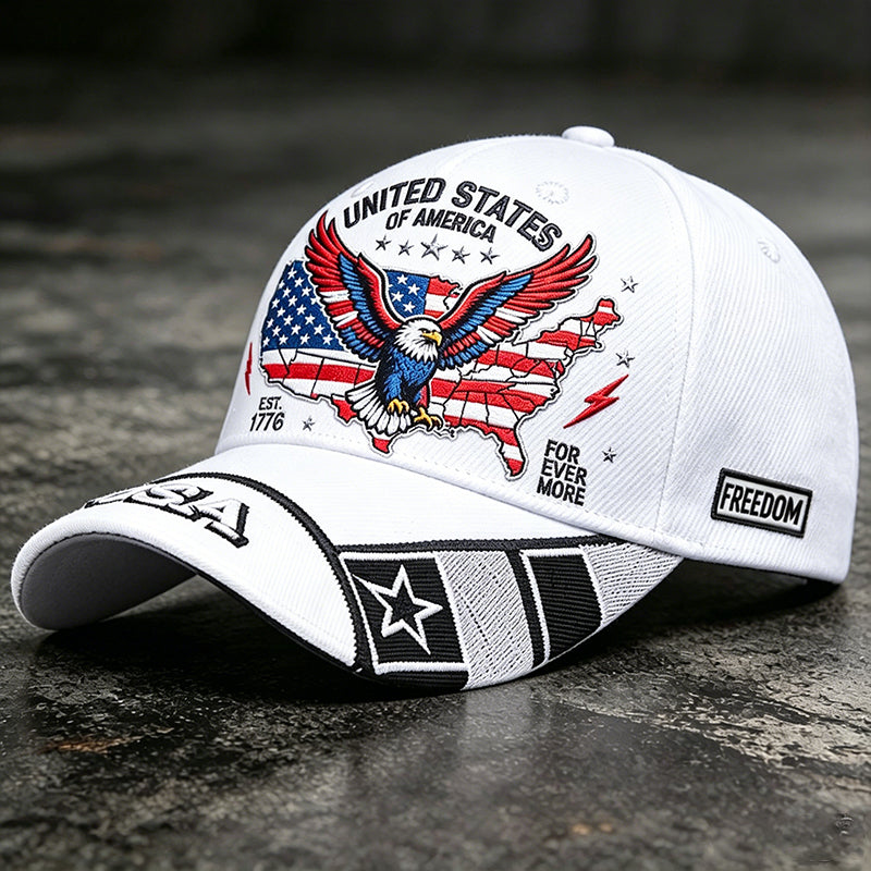 Unisex 250th Anniversary Art Print Casual Baseball Cap