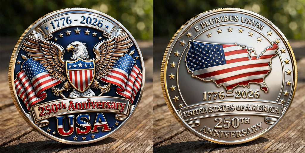 USA 250th Anniversary Commemorative Coin (1776–2026)