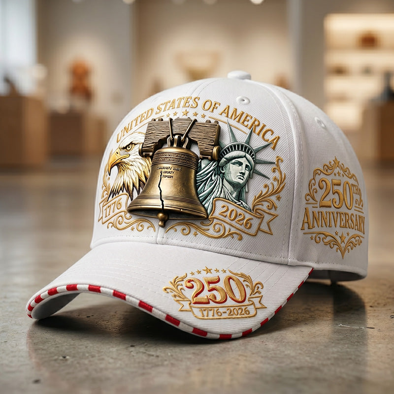 United States 250th Anniversary Commemorative Cap