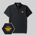 Join The Resistance Geek Embroidered Polo Shirt