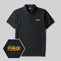 May The Force Geek Embroidered Polo Shirt