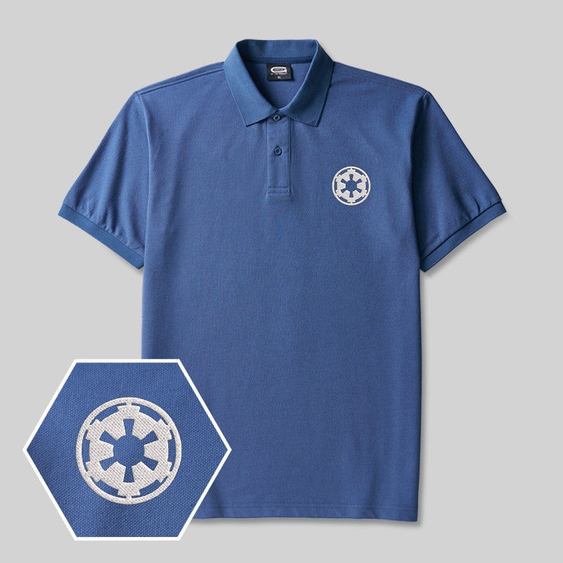 Wheel Smart Controller Geek Embroidered Polo Shirt
