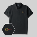 Pac-Pi Geek Embroidered Polo Shirt